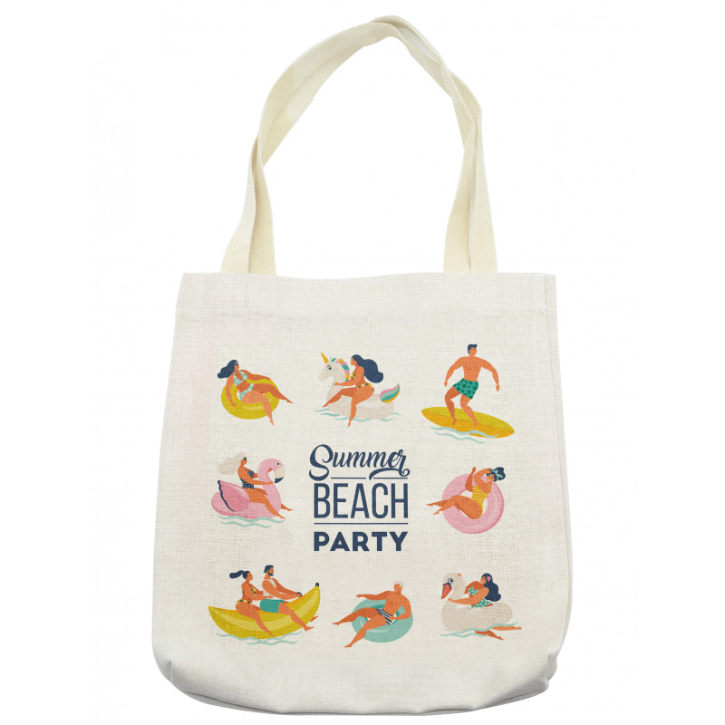 Doodle Summer Having Fun Tote Bag