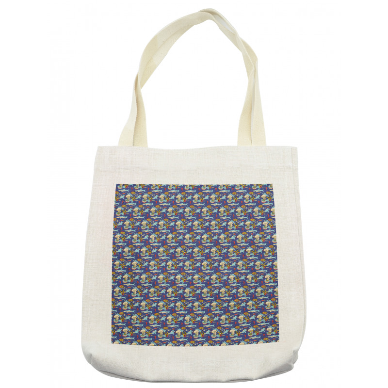 Doodle Underwater World Tote Bag