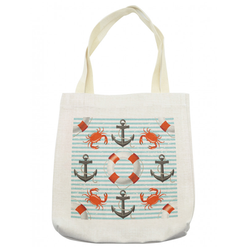 Life Rings Anchor Ropes Tote Bag