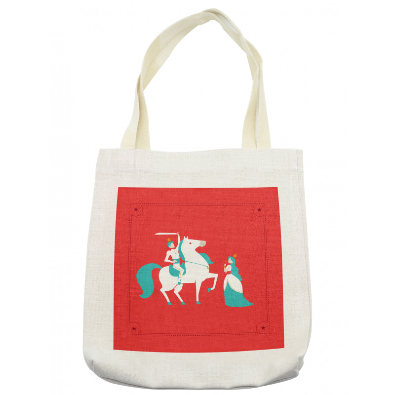 Princess Prince on Horse Tote Bag