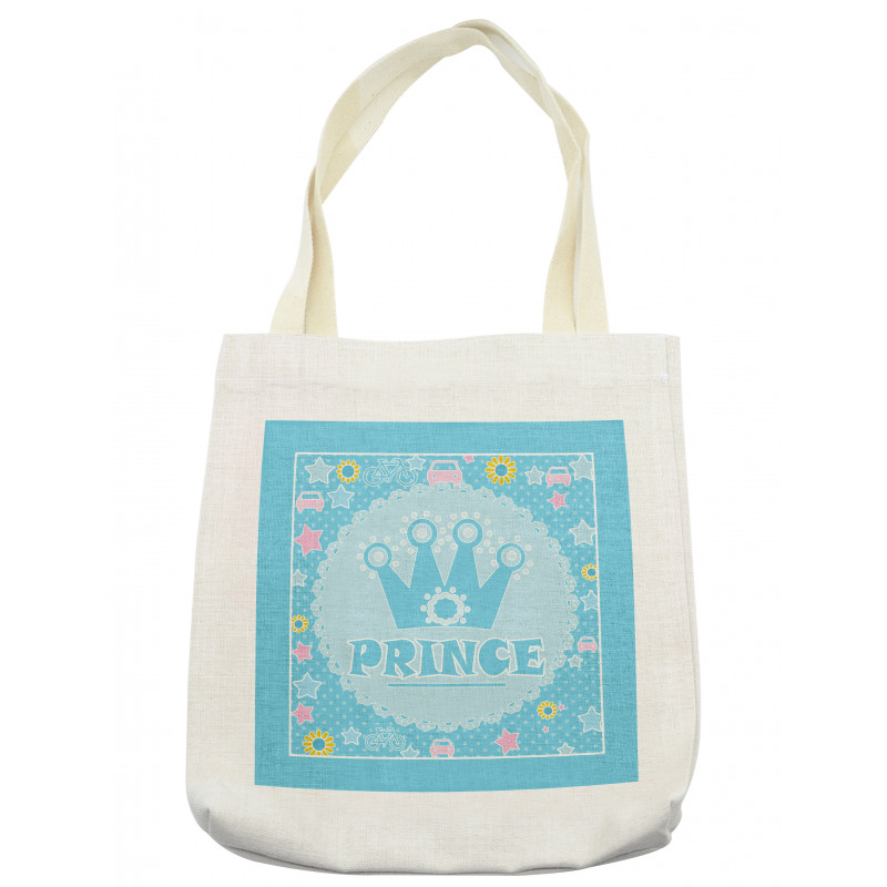 Prince Word with Crown Tote Bag