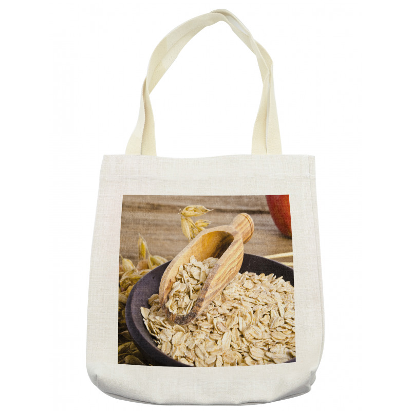 Organic Porridge Oats Bowl Tote Bag