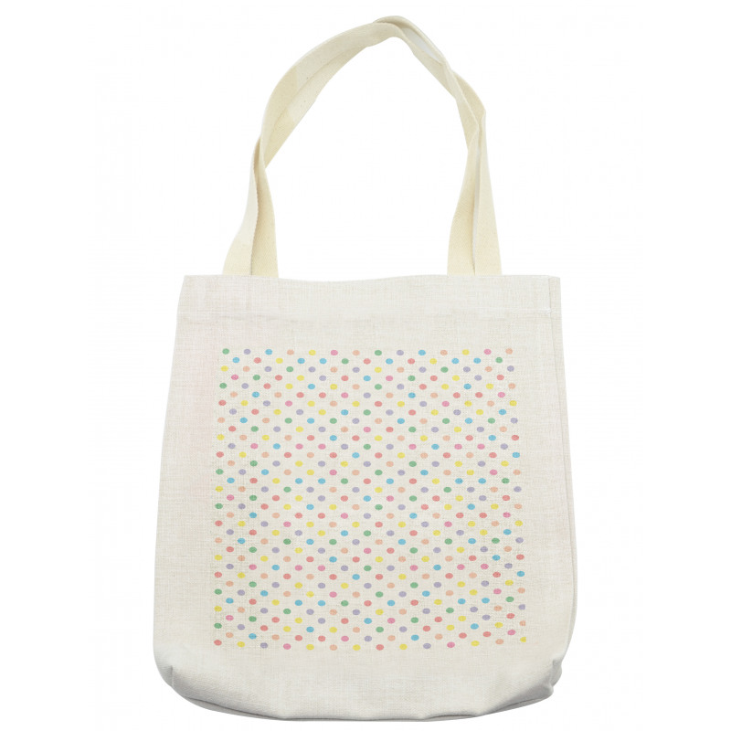 Pastel Color Blemishes Tote Bag