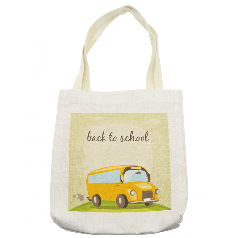 Back to School Theme Tote Bag