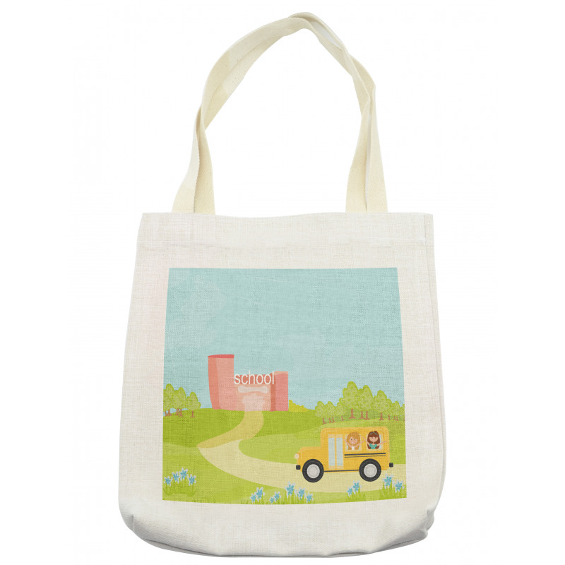 Vehicle on a Spring Day Tote Bag