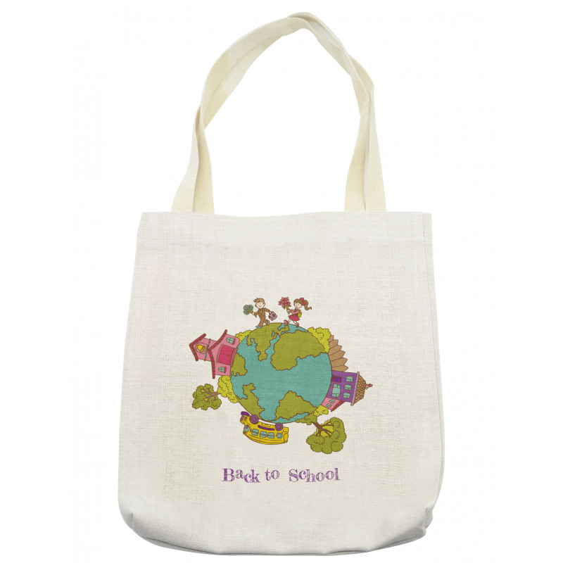 Back to School Concept Tote Bag