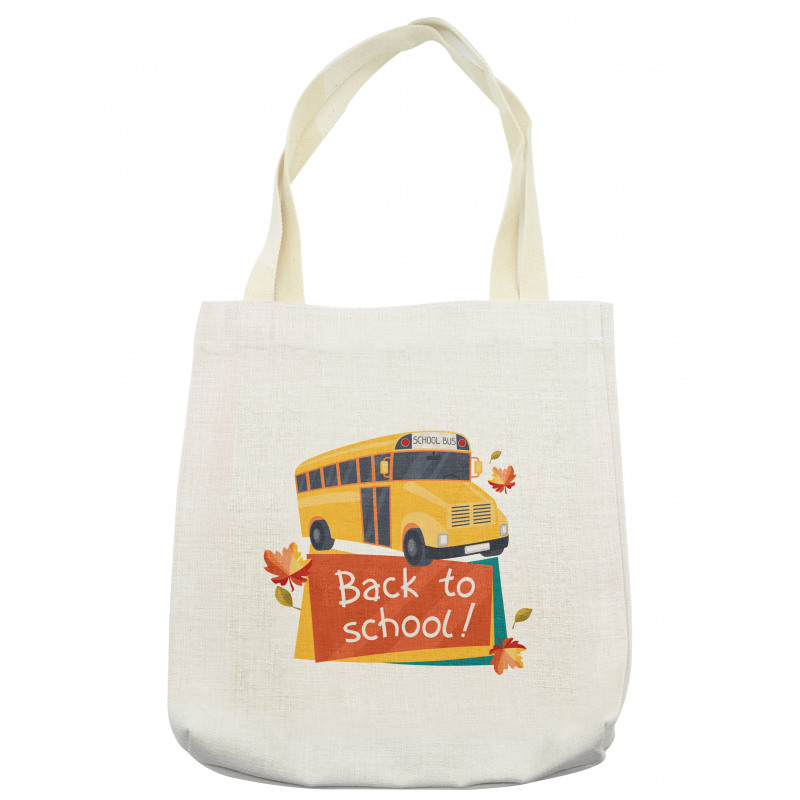 Back to School Subject Tote Bag