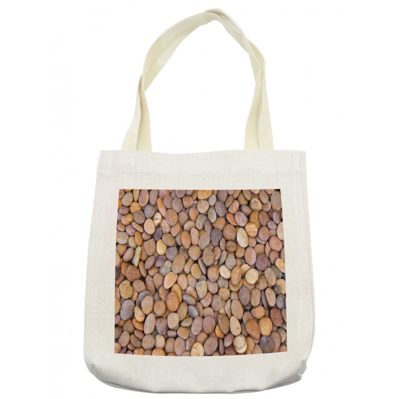 Flat and Silky Rocks Earthy Tote Bag