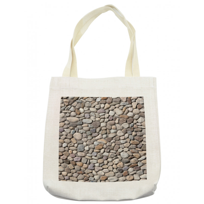 Coastal Theme Stone Wall Tote Bag