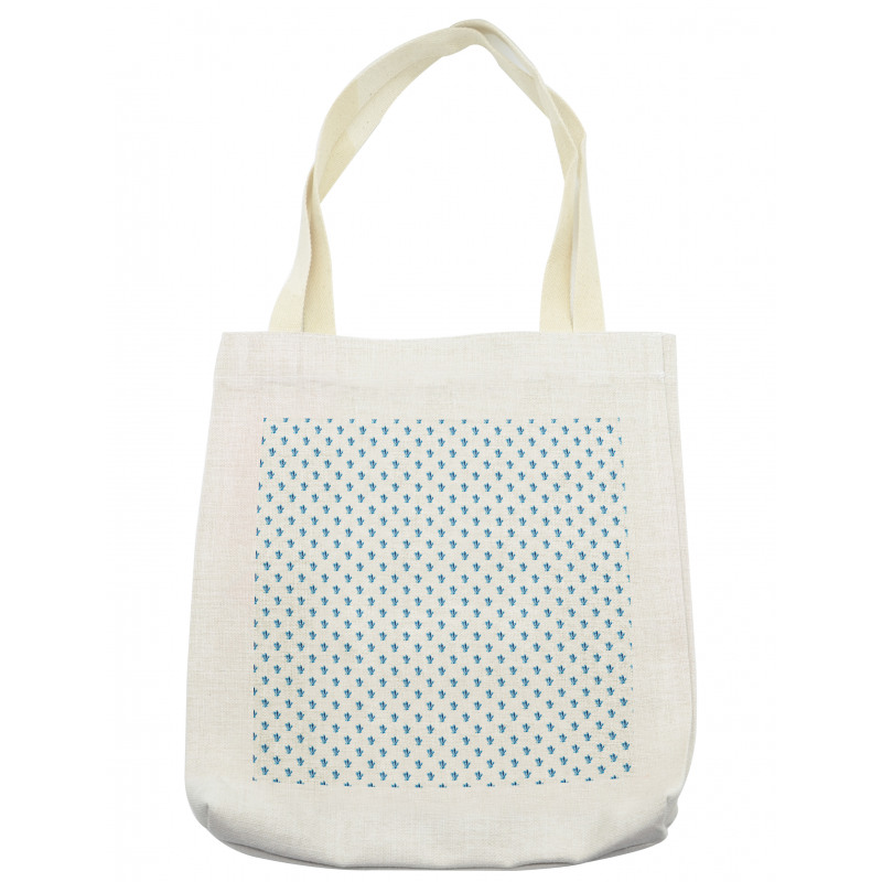 Repeating Crystals Pattern Tote Bag