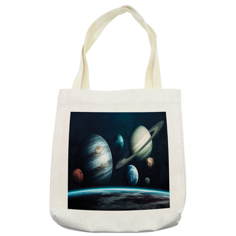 Planets of the Solar System Tote Bag