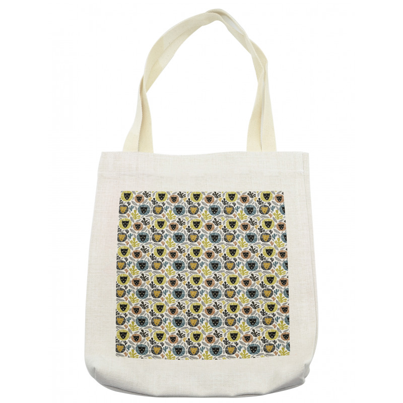 Unusual Branches and Portraits Tote Bag