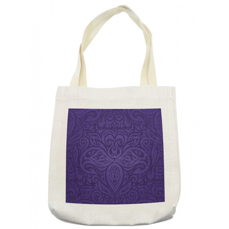 Floral Ornate Motifs Tote Bag