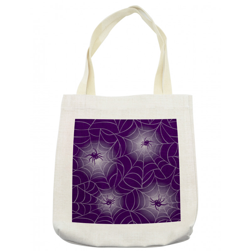 Mysterious Spider Web Tote Bag