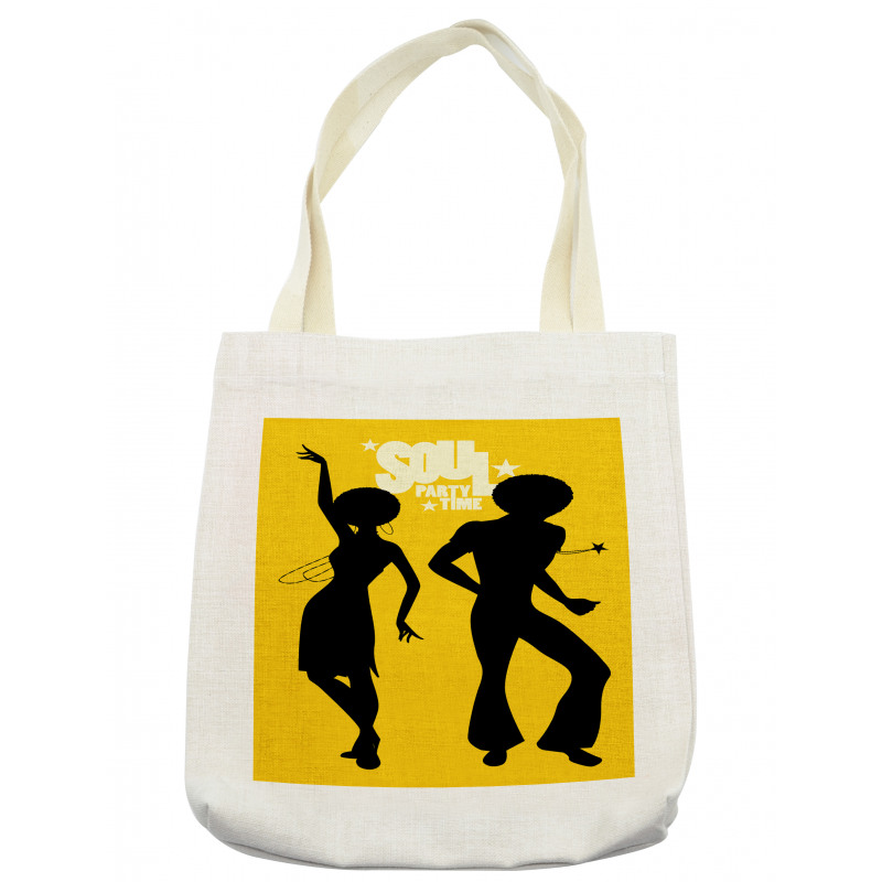 Soul Party Time Typography Tote Bag