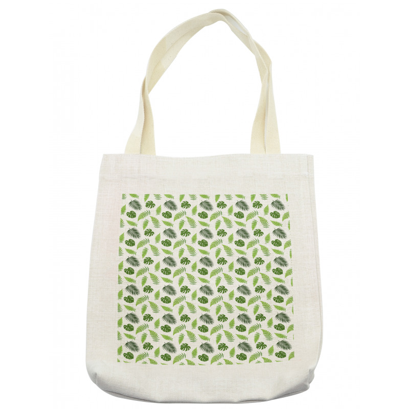 Organic Ferns Layout Tote Bag