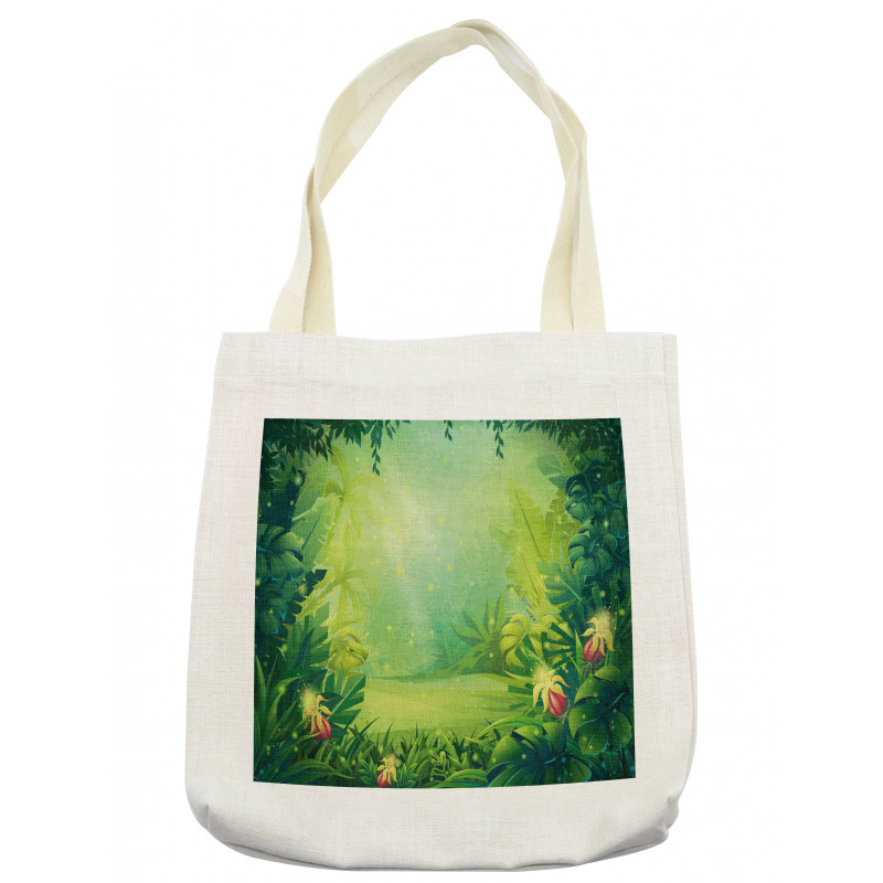 Cartoon Vivid Scene Tote Bag