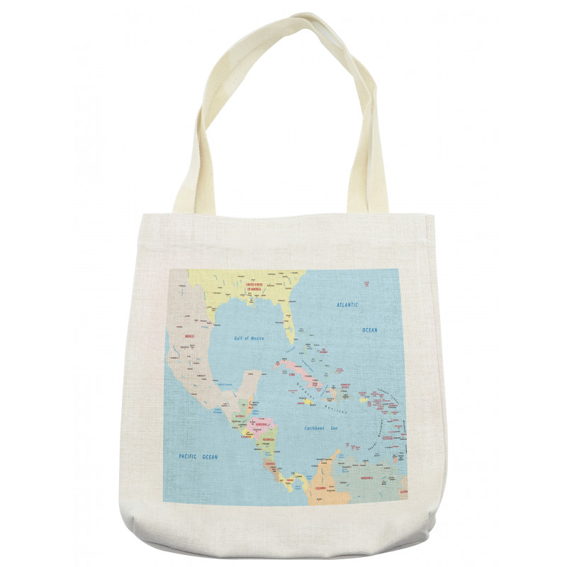 Caribbean Islands Tote Bag