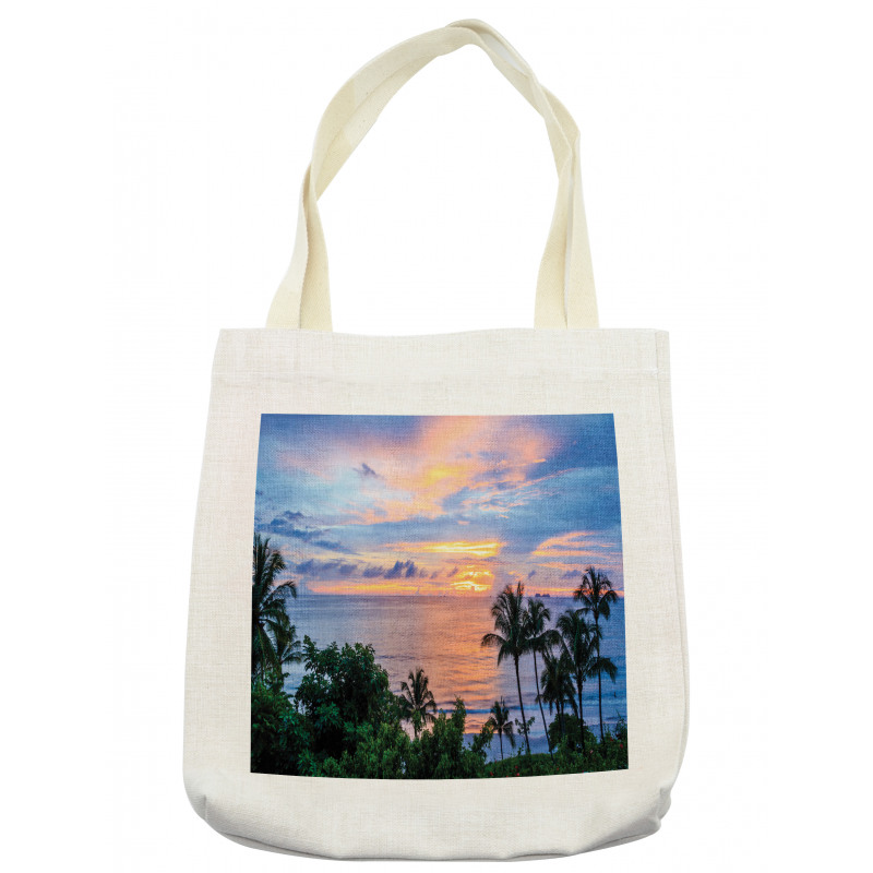 Serene and Tropical Tote Bag