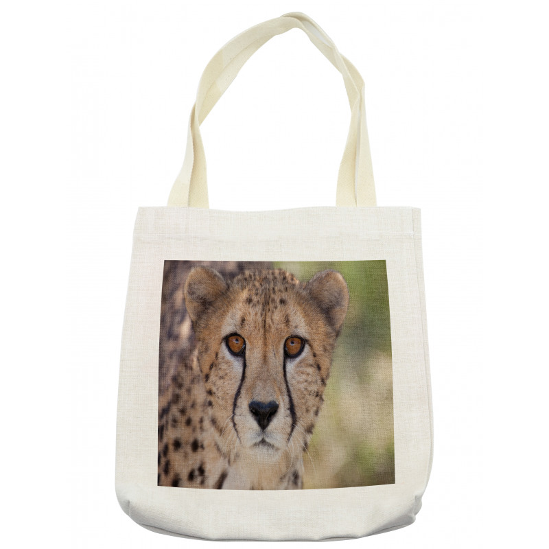 Close up Image of Cheetah Tote Bag