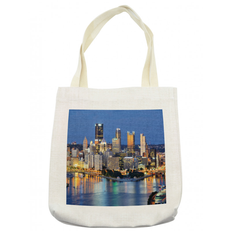 Skyline Downtown Tote Bag