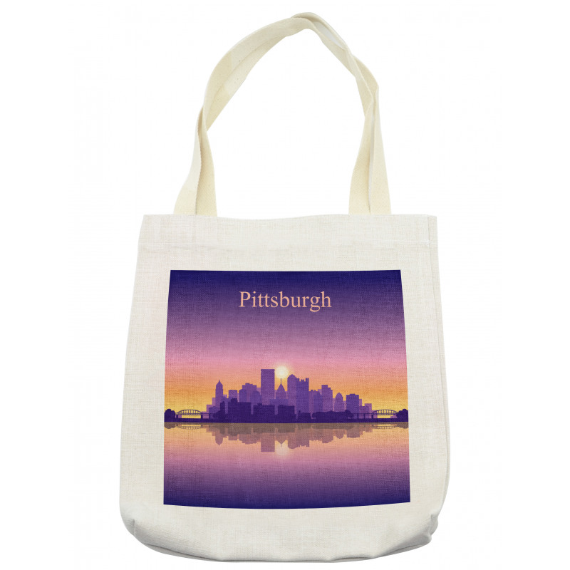 Reflection of City Tote Bag