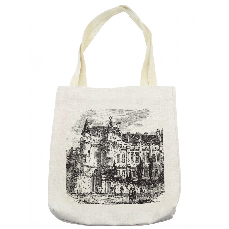 Nostalgic Falkland Palace UK Tote Bag