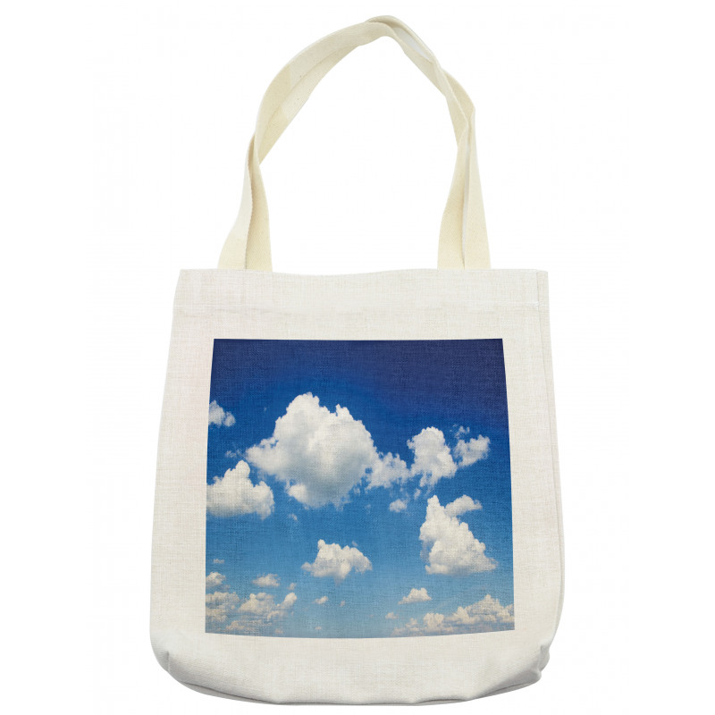 Fluffy Cloudscape Daylight Tote Bag