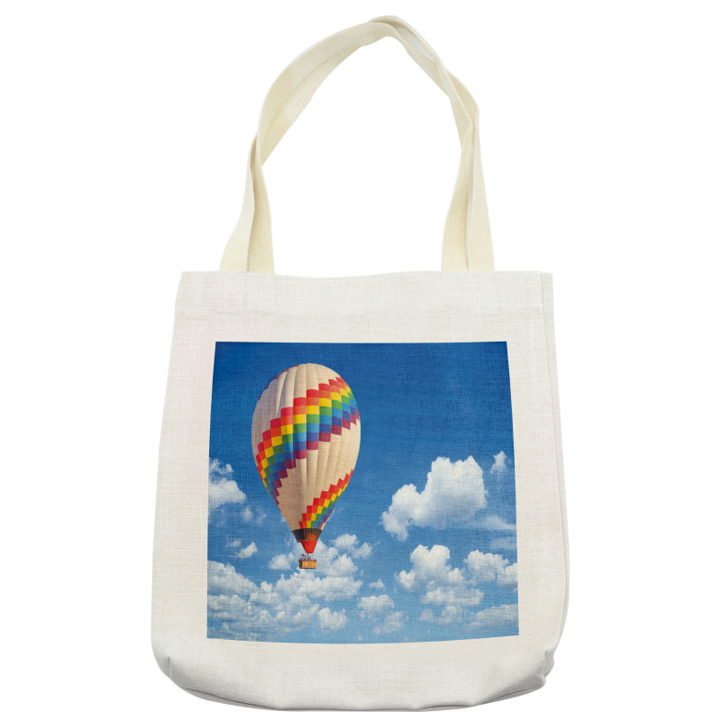 Colorful Hot Air Balloon Tote Bag