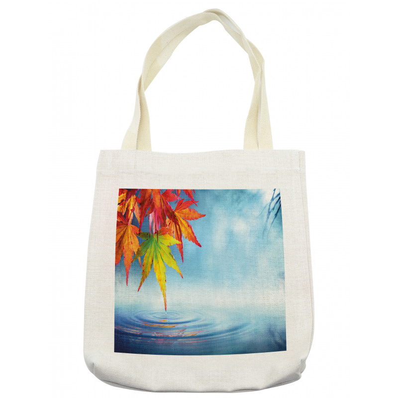 Water Dripping on Lake Tote Bag