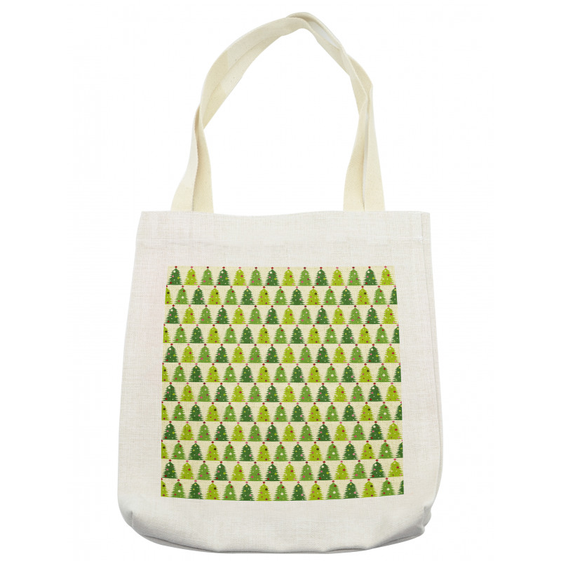 Ornamented Trees Tote Bag