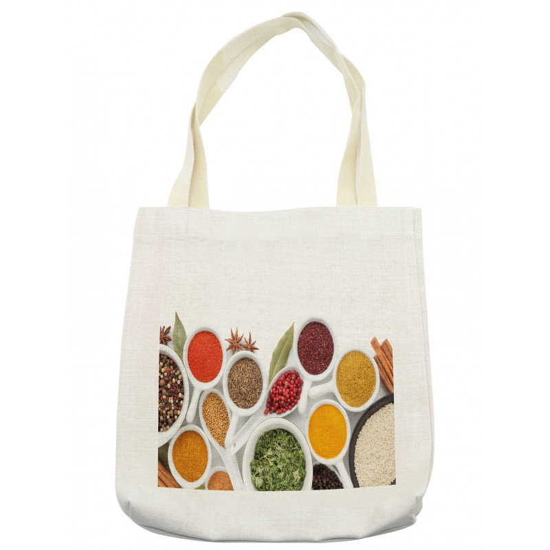 Overview of Colorful Aromas Tote Bag