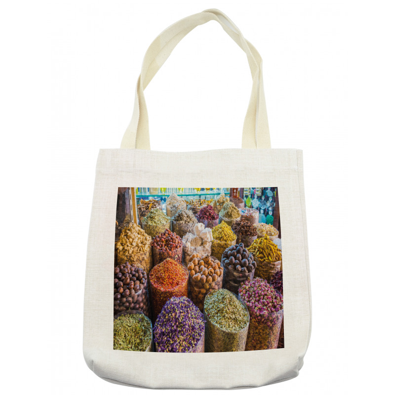 Colorful Dried Ingredients Tote Bag