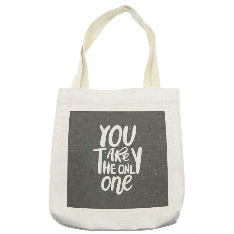 Romantic Lettering Art Tote Bag