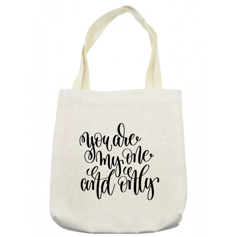 Bold Handwritten Tote Bag