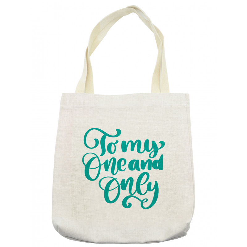 Vibrant Wording Tote Bag