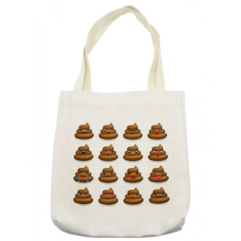 Facial Expressions Tote Bag