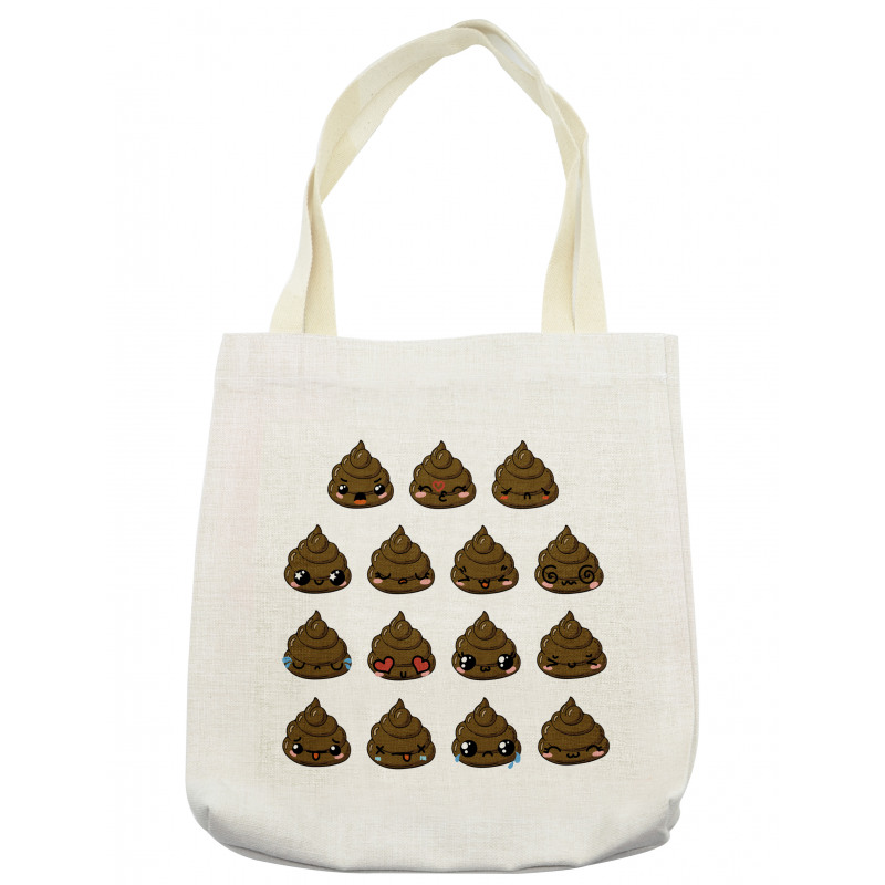 Turd Pattern Tote Bag