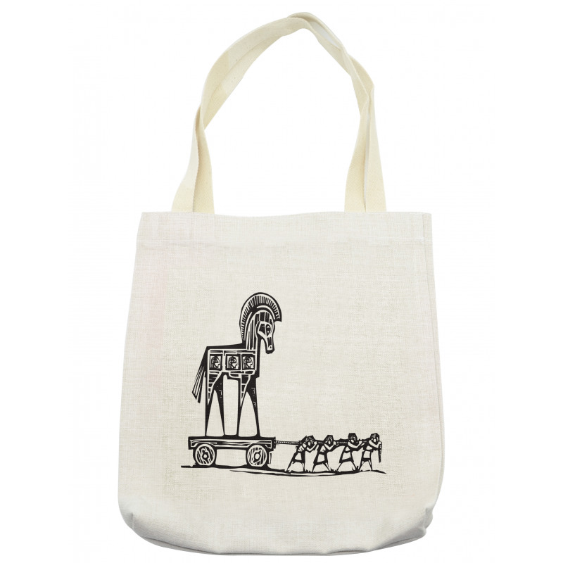 Greek Historic Troy Tote Bag