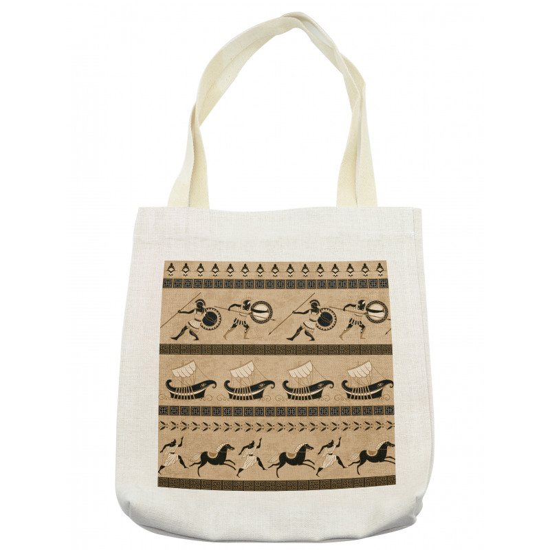 Horses Royals and Warriors Tote Bag