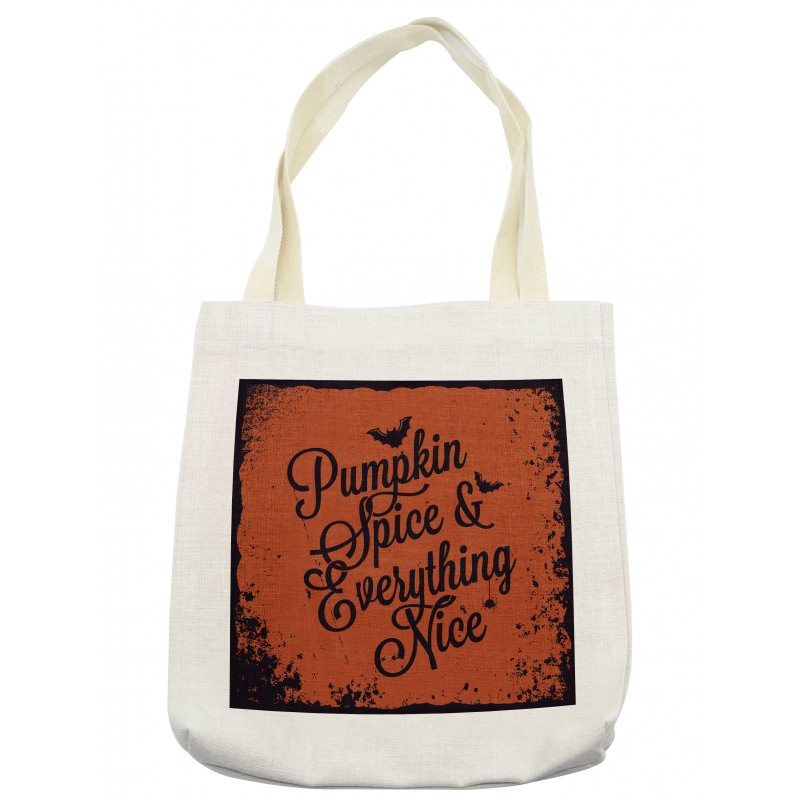 Halloween Theme Tote Bag