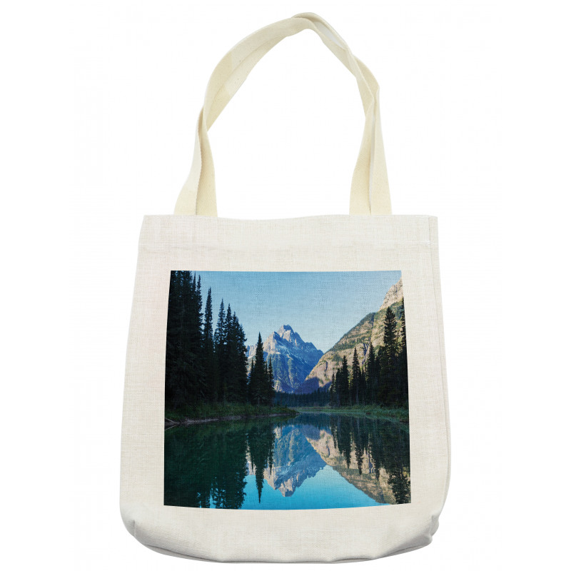 Mountain Reflection on Lake Tote Bag