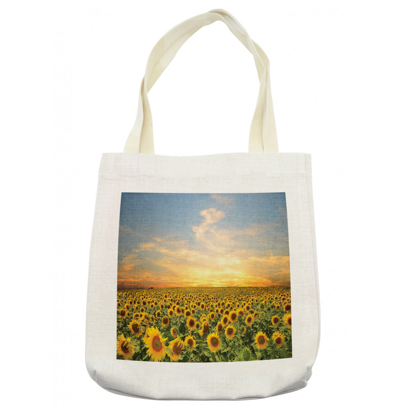 Blooming Farm at Sunset Tote Bag