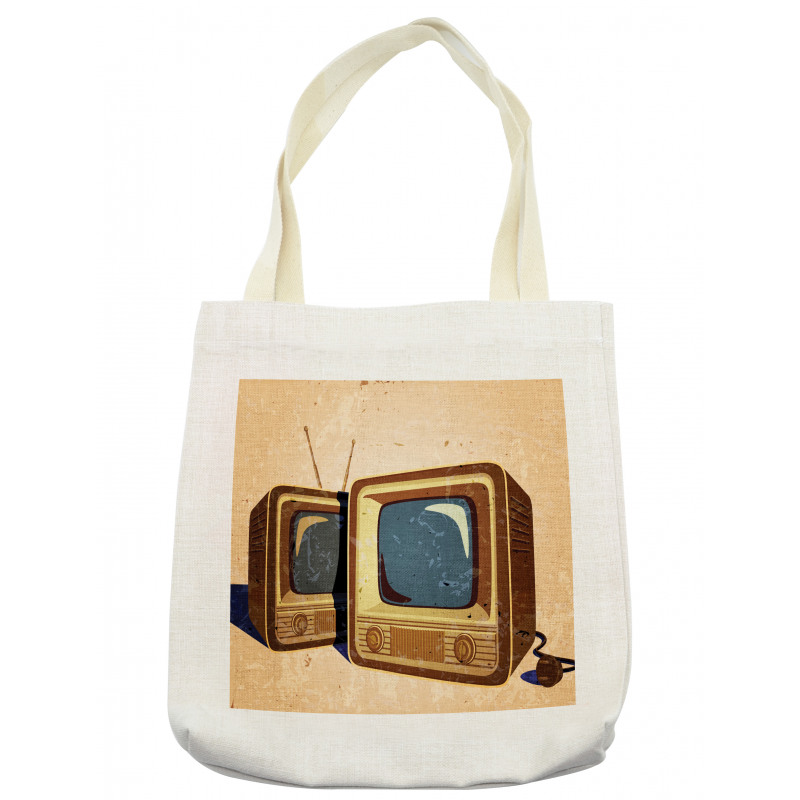 Nostalgic Televisions Tote Bag