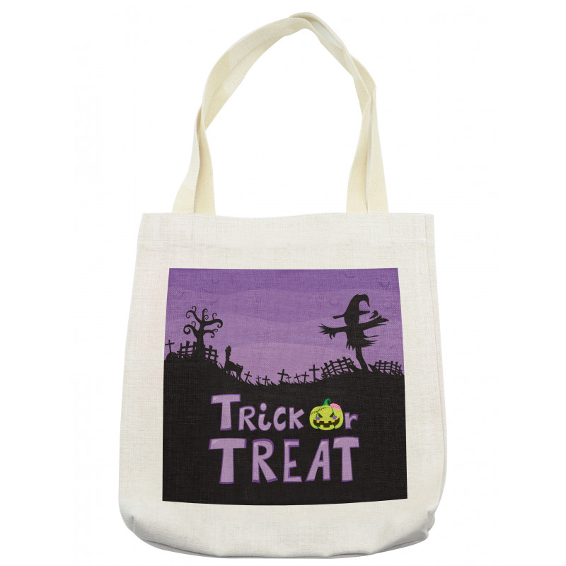 Halloween Trick or Treat Tote Bag