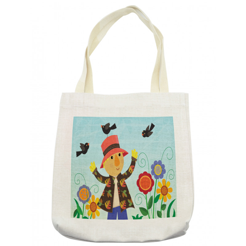 Rustic Scene Bird Friends Tote Bag