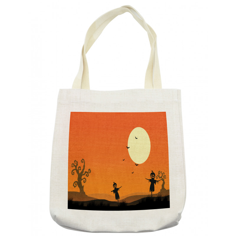 Scary and Bats Tote Bag