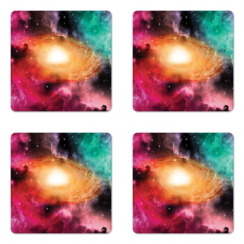 Galaxy Stardust Cosmos Coaster Set Of Four