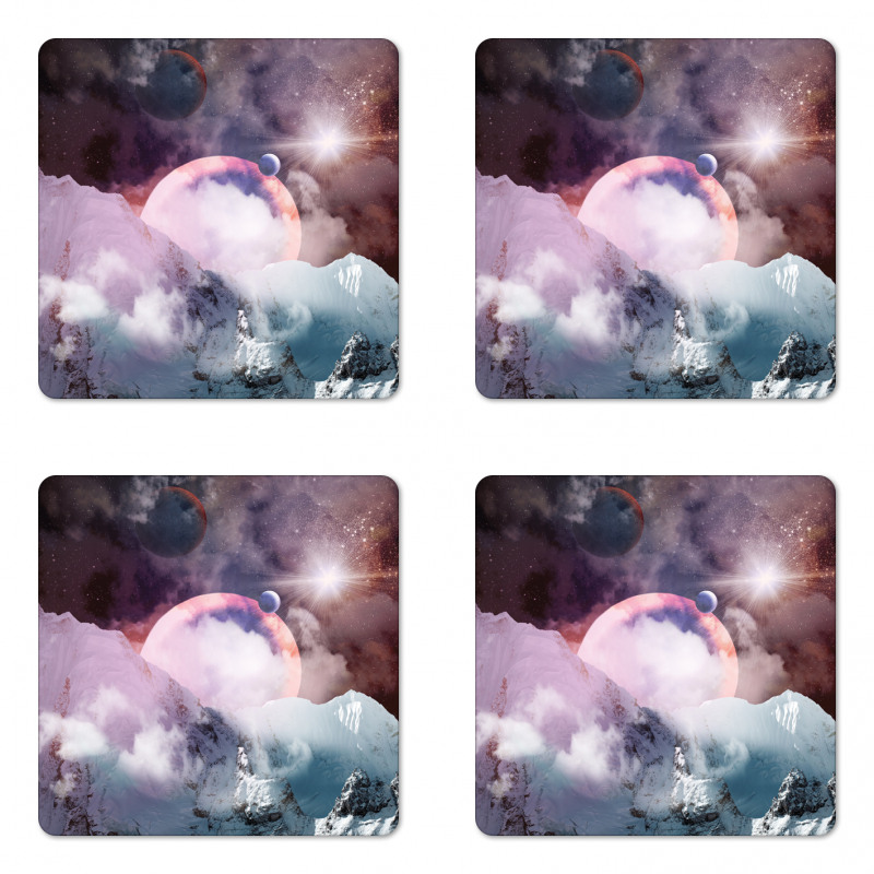 Scenery Art Coaster Set Of Four