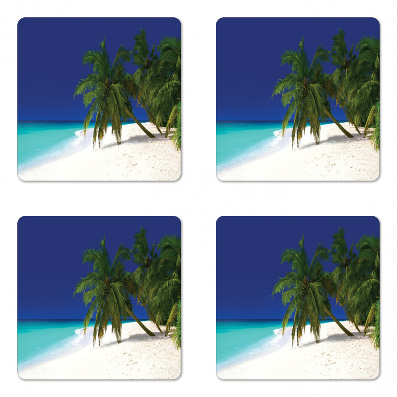 Untouched Coastline Coaster Set Of Four